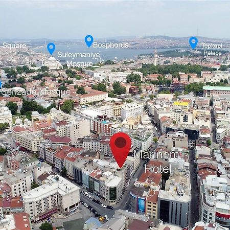 Marinem Hotel Istanbul Exterior foto