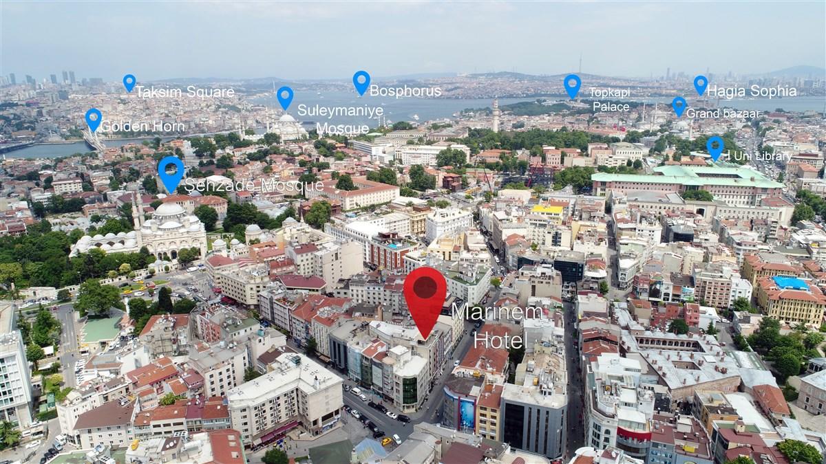 Marinem Hotel Istanbul Exterior foto